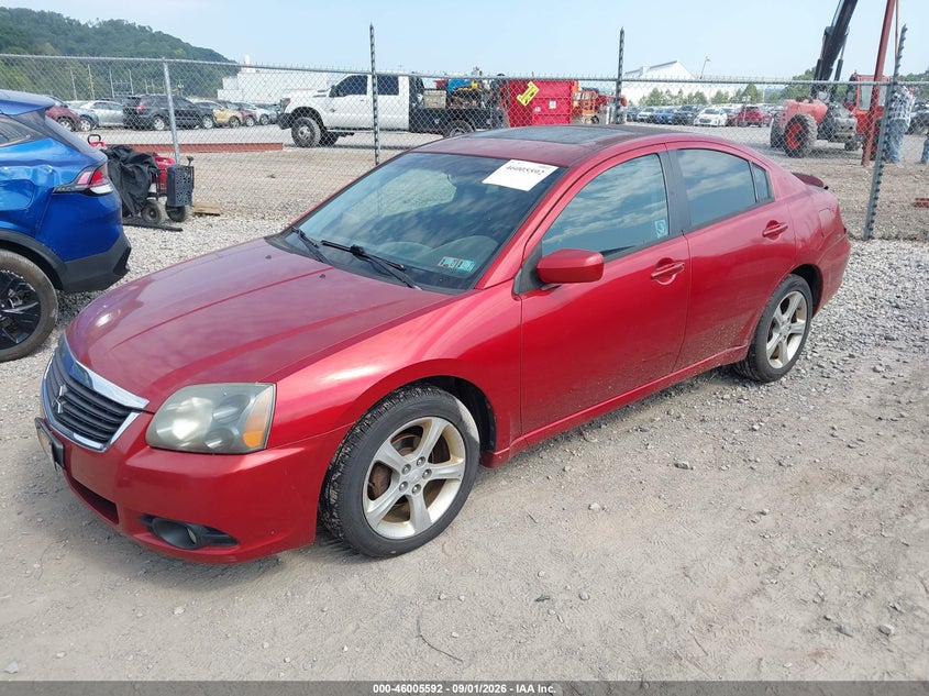 MITSUBISHI GALANT 2009 VIN 4A3AB36F69E002134