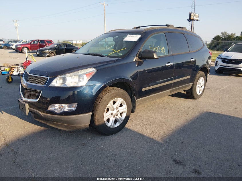 2012 CHEVROLET TRAVERSE auction photo 2