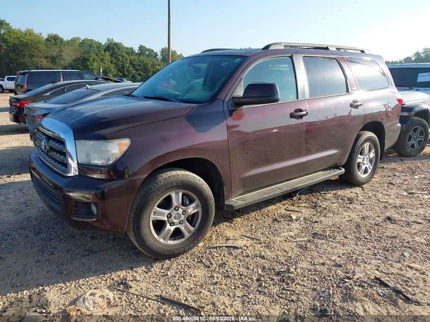 Vin: 5tdbm5g19cs002274, lot: 46504988, toyota sequoia sr5 4.6l v8 20122