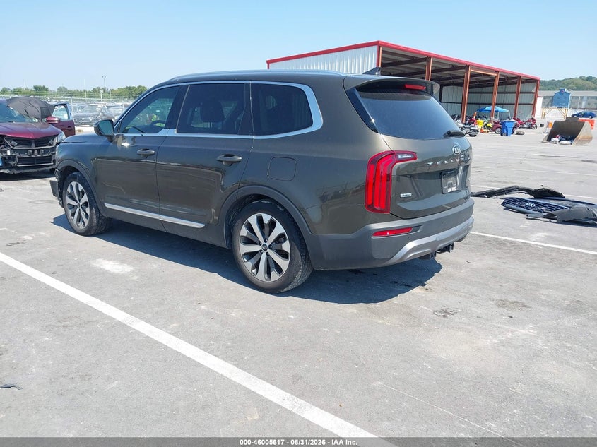Vin: 5xyp3dhc7mg116730, lot: 46504993, kia telluride ex 20213