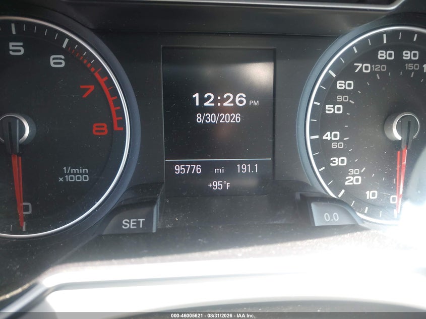 AUDI A4 2013 VIN WAUFFAFL5DN025501
