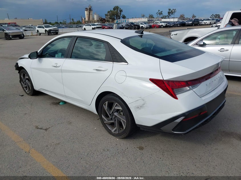 Vin: kmhls4dg4su894985, lot: 46505032, hyundai elantra sel convenience 20253
