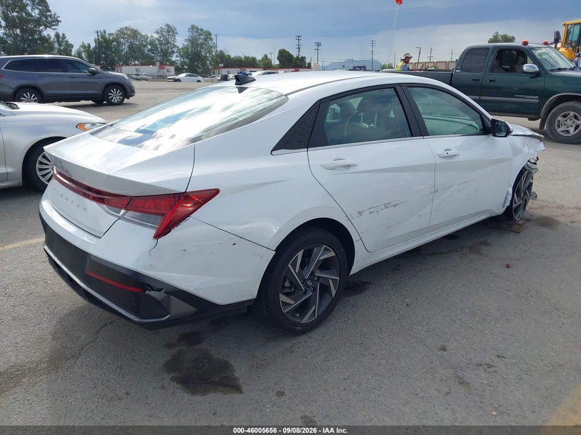 Vin: kmhls4dg4su894985, lot: 46505032, hyundai elantra sel convenience 20254