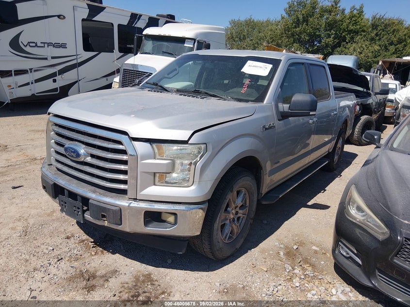 2017 Ford F-150, Left Side, IAAI, VIN 1FTEW1CP7HKC33893 — photo 2
