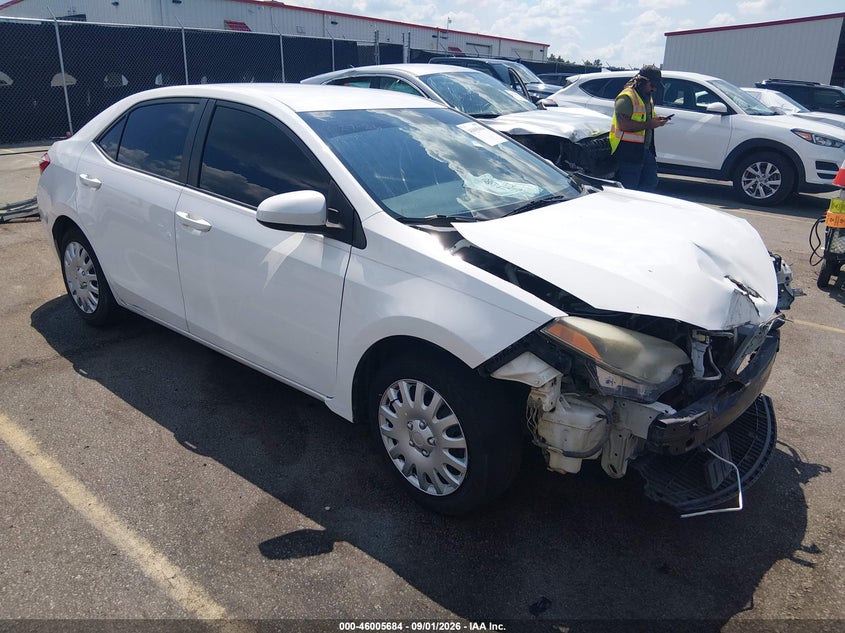 2016 Toyota Corolla Le, Перед, IAAI, VIN 2T1BURHEXGC669555