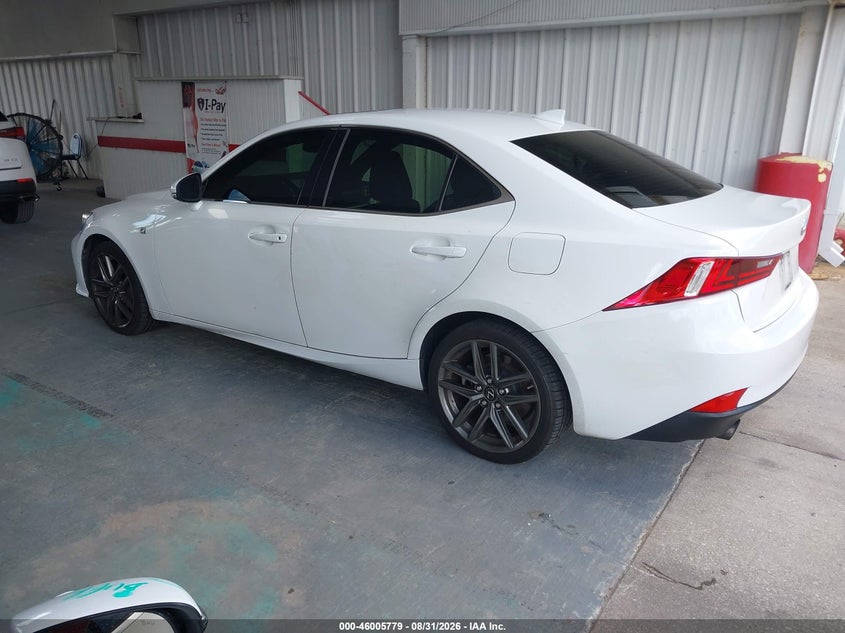 LEXUS IS 350 2014 VIN JTHBE1D2XE5010281