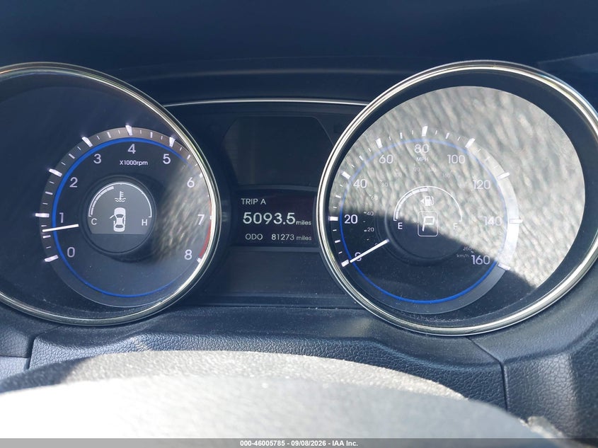 2013 HYUNDAI SONATA auction photo 7