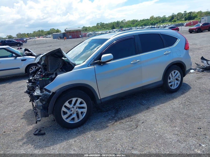 2015 Honda CR-V, Front End, IAAI, VIN 2HKRM4H75FH656856 — photo 2
