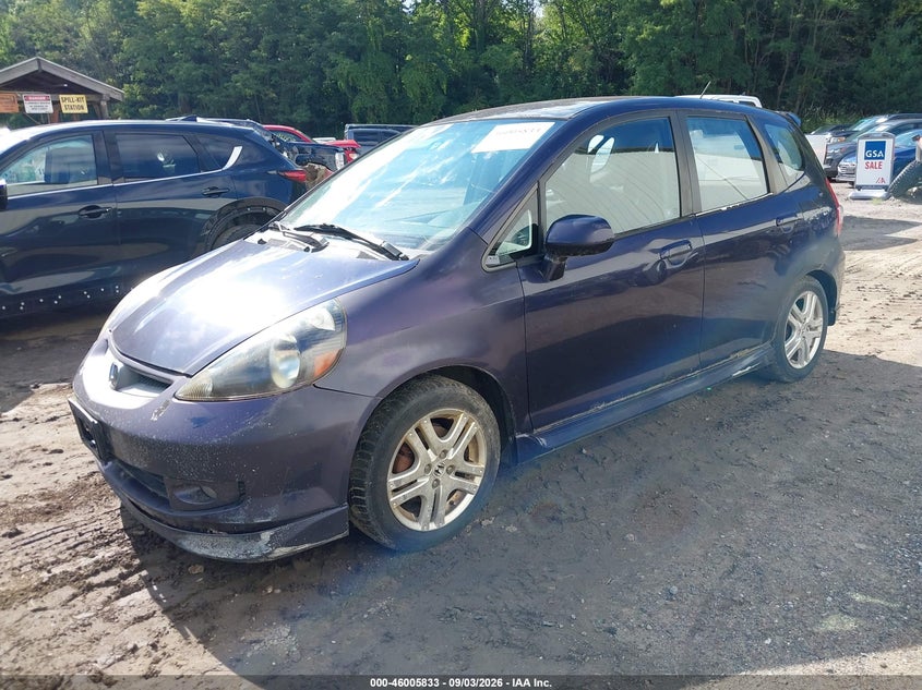 2008 HONDA FIT auction photo 2