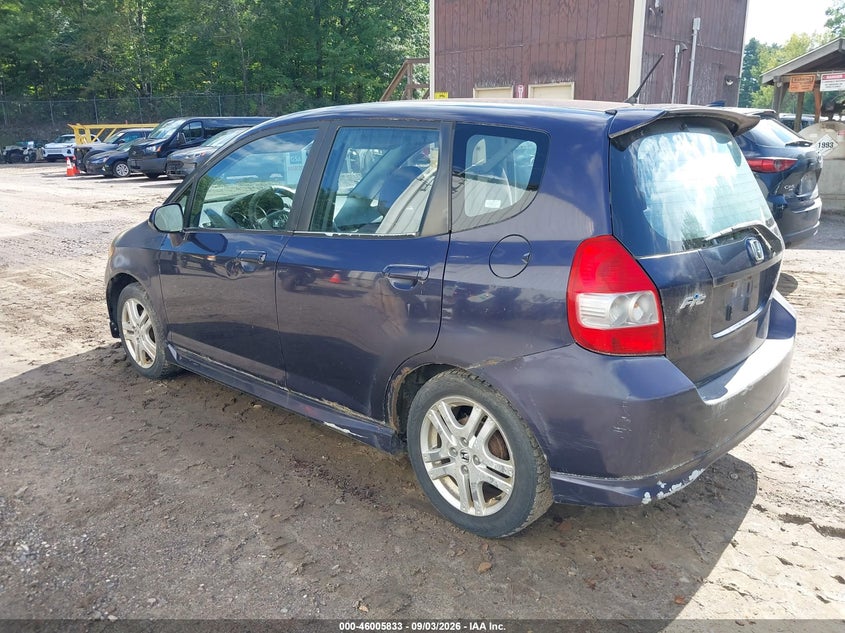 2008 HONDA FIT auction photo 3