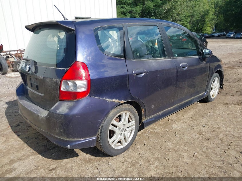 2008 HONDA FIT auction photo 4