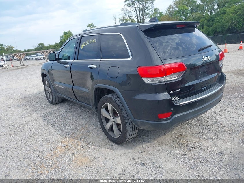 2016 JEEP GRAND CHEROKEE auction photo 3