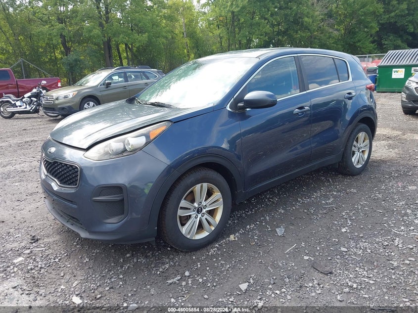 Vin: kndpm3ac2h7041181, lot: 46505230, kia sportage lx 20172