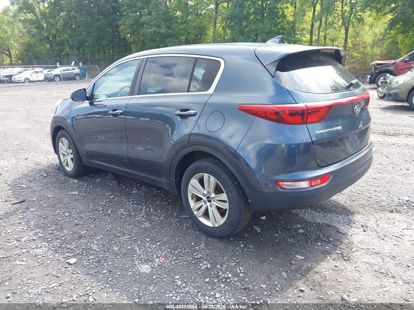 Vin: kndpm3ac2h7041181, lot: 46505230, kia sportage lx 20173