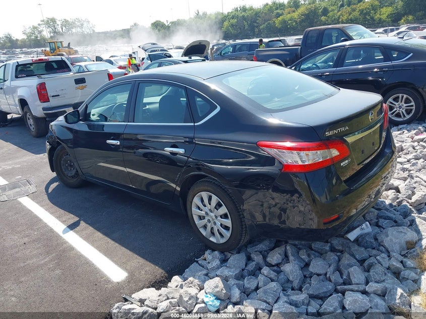 2015 NISSAN SENTRA auction photo 3