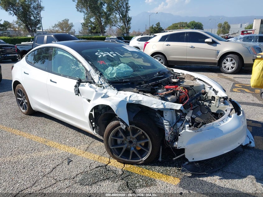 Vin: 5yj3e1ea3nf159495, lot: 46505256, tesla model 3 rear-wheel drive 2022 img_1
