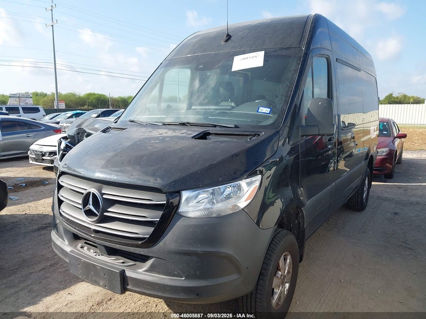 MERCEDES-BENZ SPRINTER 2500 2022 VIN W1Z4EFVY3NP506397