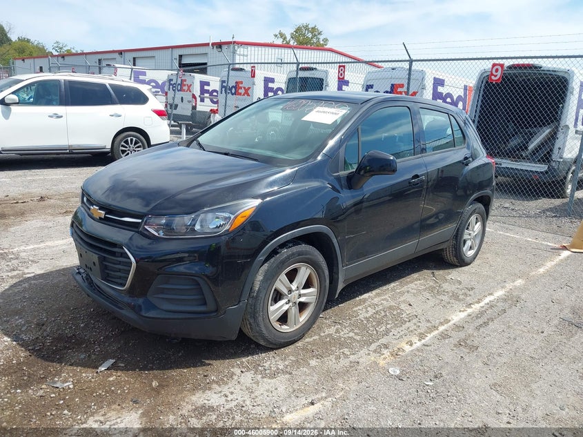 Vin: kl7cjksb9lb087620, lot: 46505276, chevrolet trax fwd ls 20202