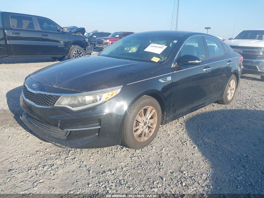 Vin: 5xxgt4l3xgg111702, lot: 46505285, kia optima lx 20162
