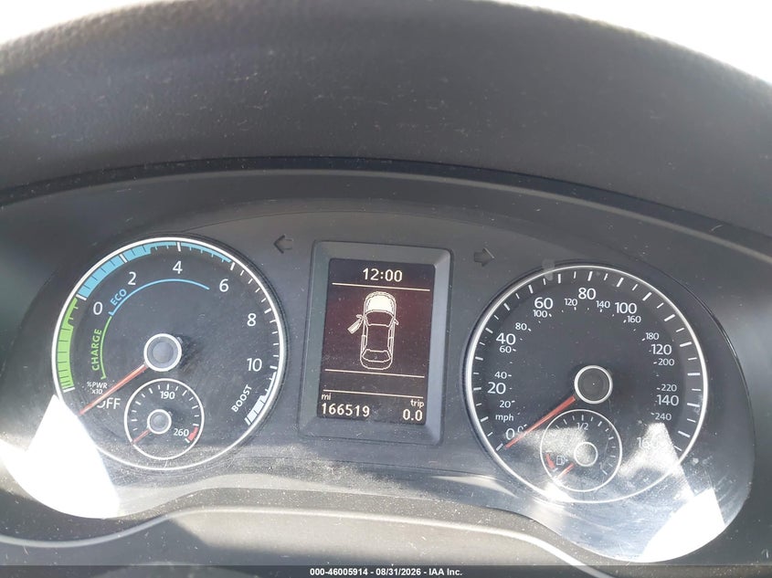 2013 VOLKSWAGEN JETTA HYBRID auction photo 7