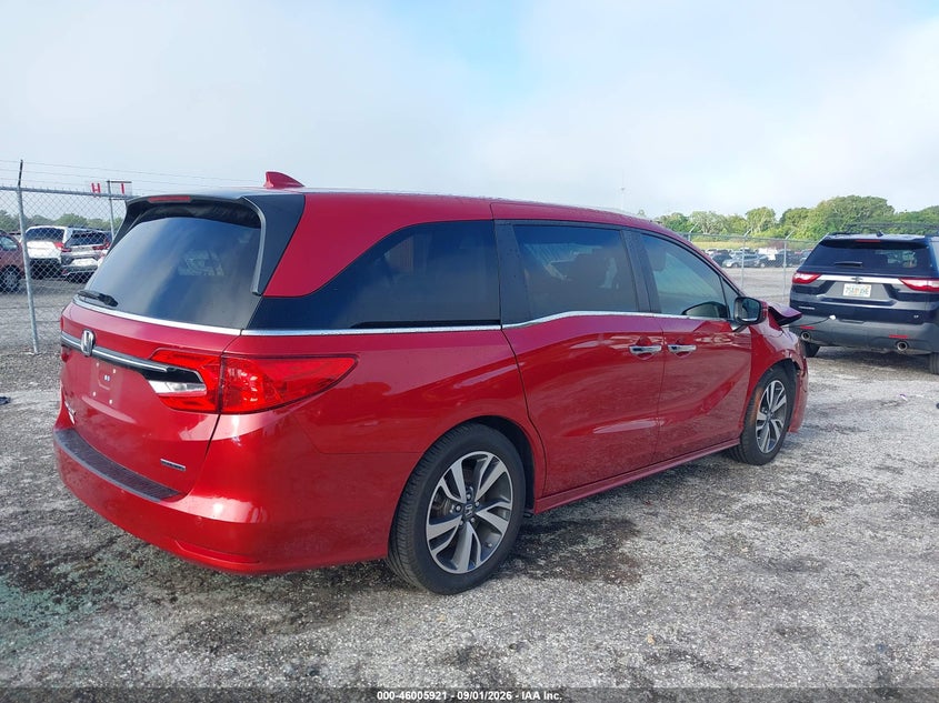 HONDA ODYSSEY 2022 VIN 5FNRL6H82NB001817