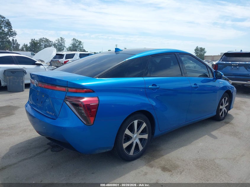 Vin: jtdbvrbd3ja004246, lot: 46505307, toyota mirai 20184