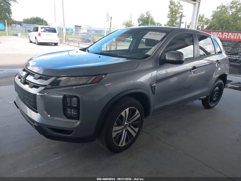 2024 Mitsubishi Outlander, Rear, IAAI, VIN JA4ARUAU6RU024211 — photo 2