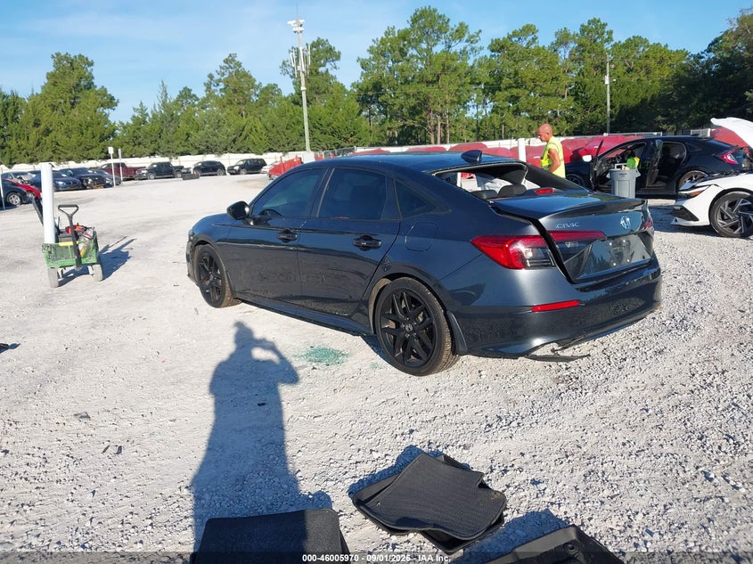 Vin: 2hgfe2f50rh529792, lot: 46505346, honda civic sport 20243