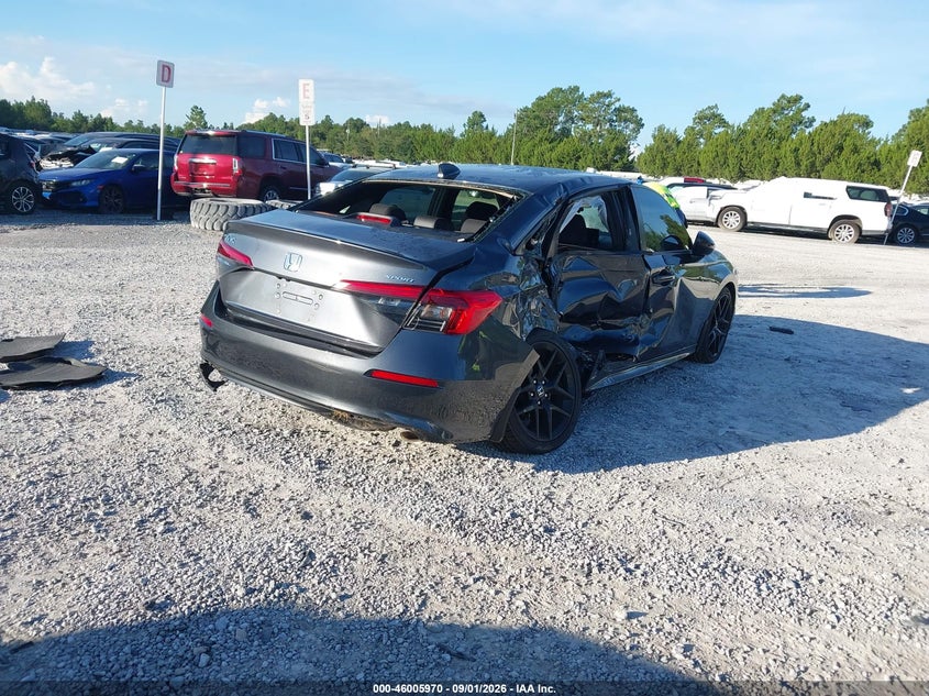 Vin: 2hgfe2f50rh529792, lot: 46505346, honda civic sport 20244
