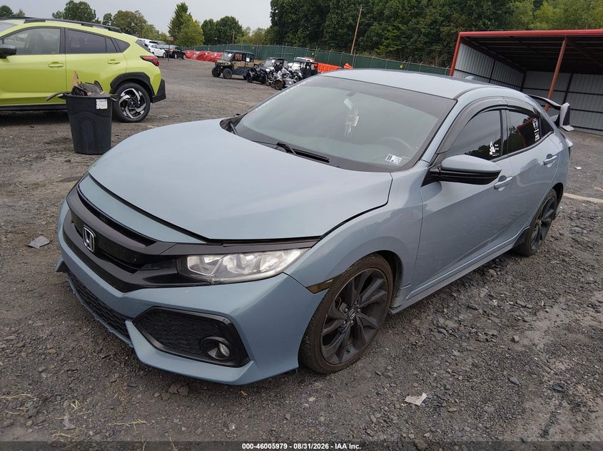 2017 HONDA CIVIC auction photo 2