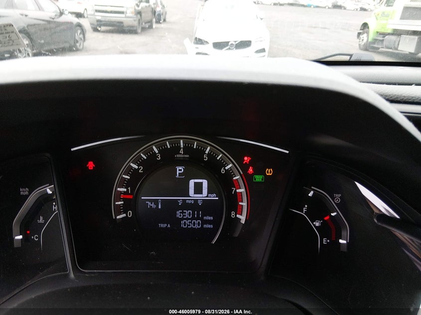 2017 HONDA CIVIC auction photo 7