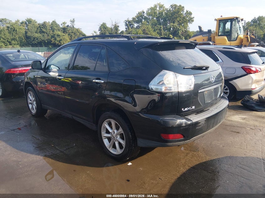 LEXUS RX 350 2009 VIN 2T2HK31U09C107645