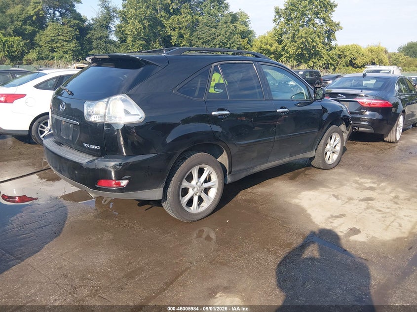 LEXUS RX 350 2009 VIN 2T2HK31U09C107645