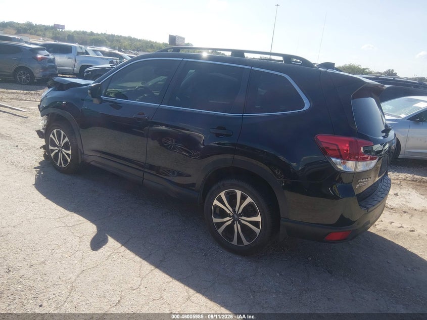 SUBARU FORESTER 2022 VIN JF2SKAPC2NH502060