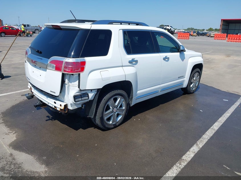 Vin: 2gkflzek1f6164832, lot: 46505380, gmc terrain denali 20154