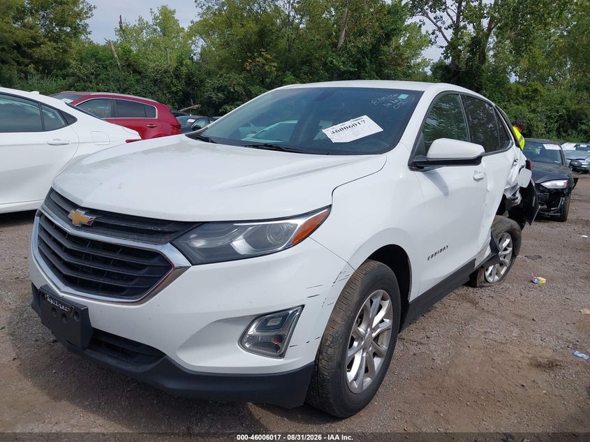 2018 Chevrolet Equinox, Left & Right Side, IAAI, VIN 2GNAXJEV4J6347308 — photo 2