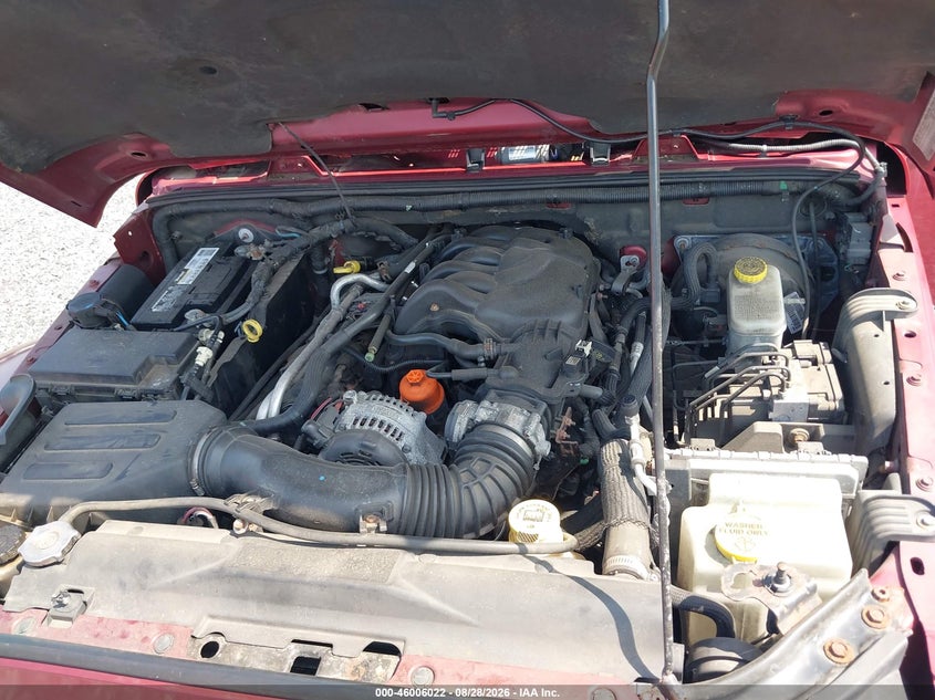 2012 JEEP WRANGLER SPORT UTILITY VEHICLE 3.6L V-6 DOHC, VVT, REGULAR , 285HP