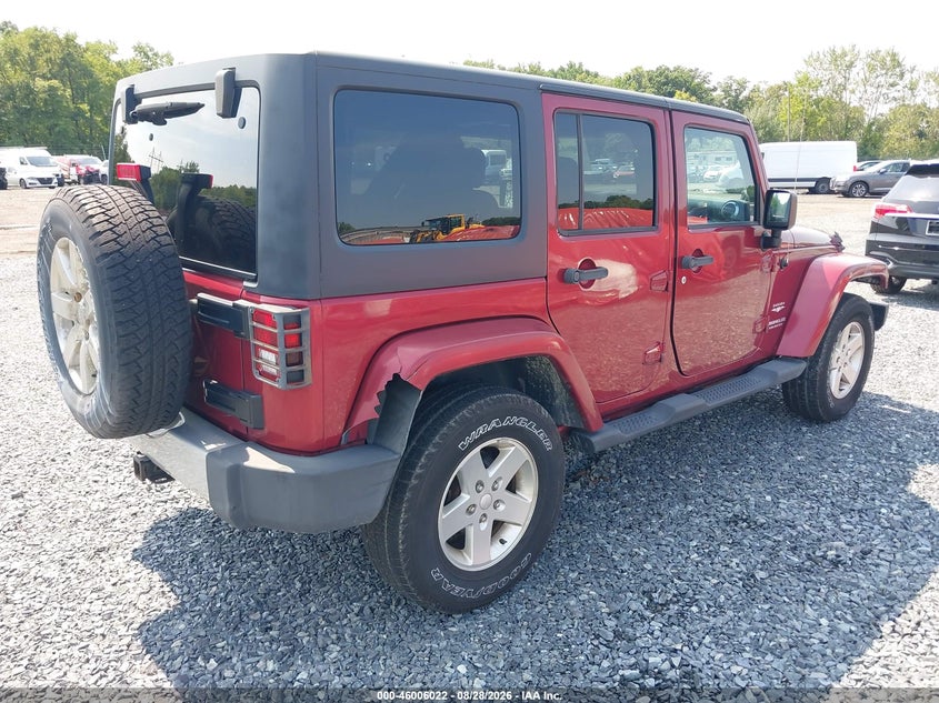 2012 JEEP WRANGLER UNLIMITED auction photo 4