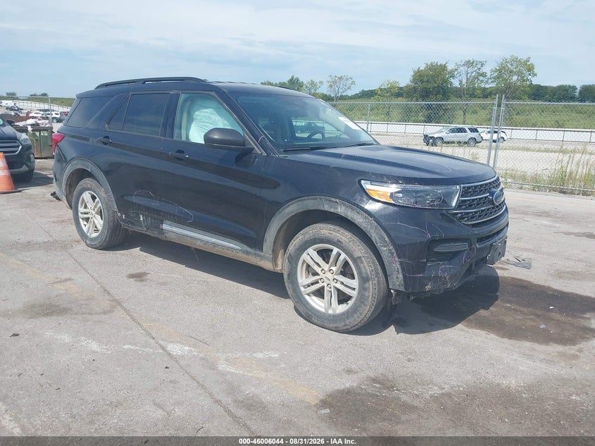 Vin: 1fmsk8dh0mgc20586, lot: 46505420, ford explorer xlt 2021 img_1
