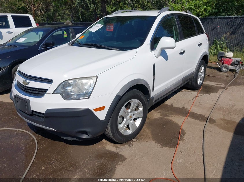 Vin: 3gnal2ek3ds593425, lot: 46505443, chevrolet captiva ls 20132