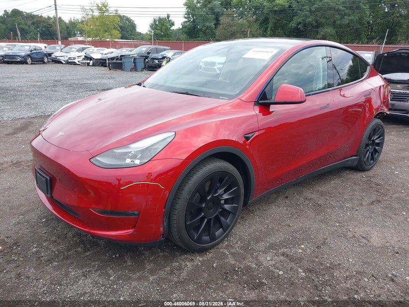 Vin: 7saygdee3ra270509, lot: 46505445, tesla model y long range dual motor all-wheel drive 20242
