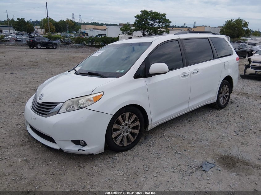 TOYOTA SIENNA 2014 VIN 5TDDK3DC3ES074132