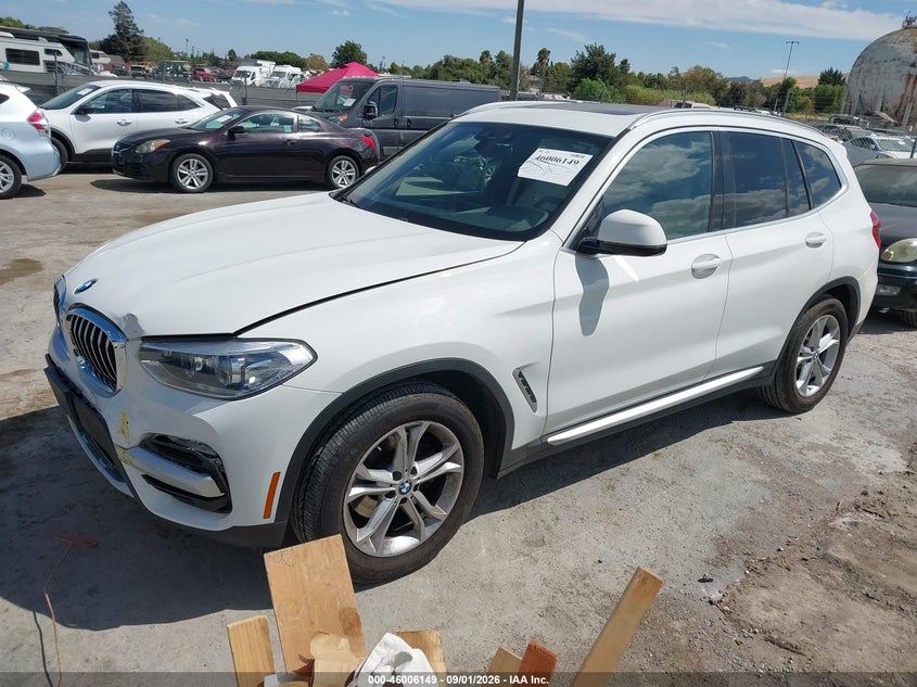 2019 BMW X3 auction photo 2