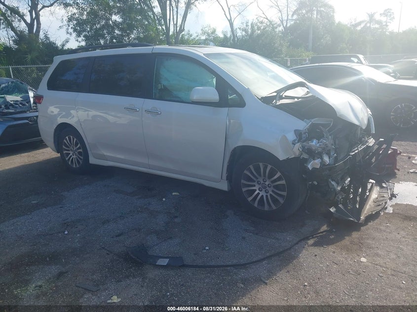 Vin: 5tdyz3dc3ks018197, lot: 46505561, toyota sienna xle 8 passenger 2019 img_1