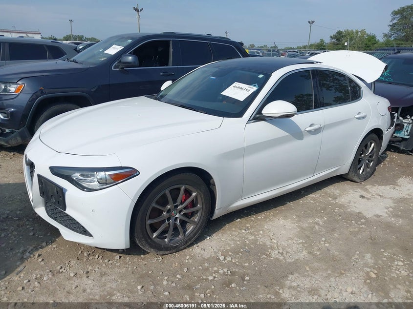 Vin: zarfaedn9h7548324, lot: 46505567, alfa romeo giulia awd 20172