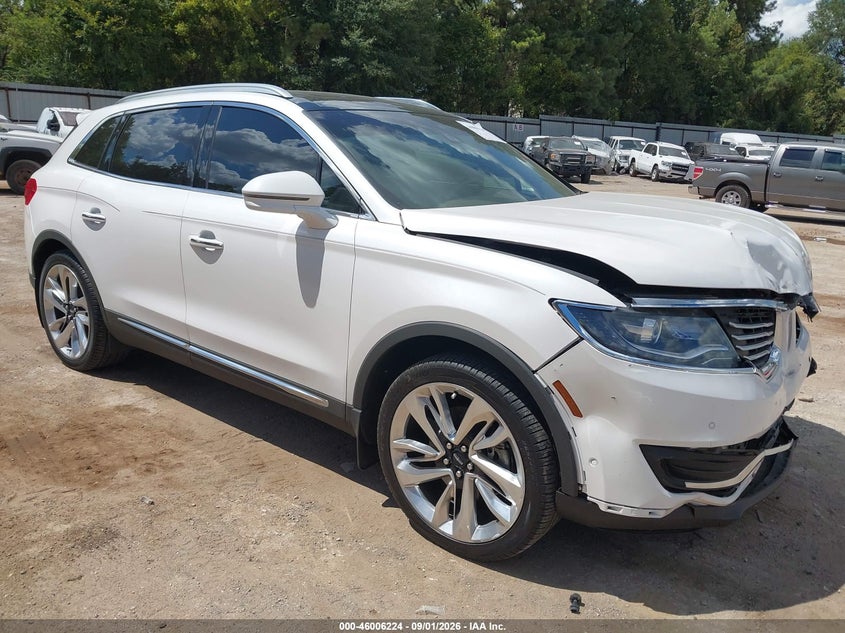 Vin: 2lmpj6lr2jbl17657, lot: 46505600, lincoln mkx reserve 2018 img_1
