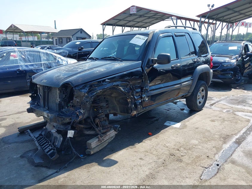 JEEP LIBERTY 2002 VIN 1J4GL48K22W255830