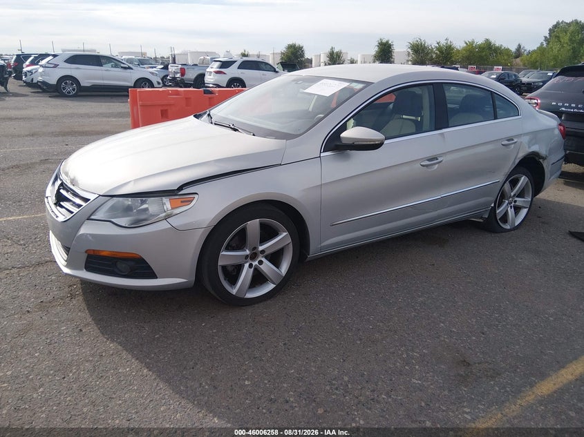 VOLKSWAGEN CC 2011 VIN WVWHN7AN1BE722185