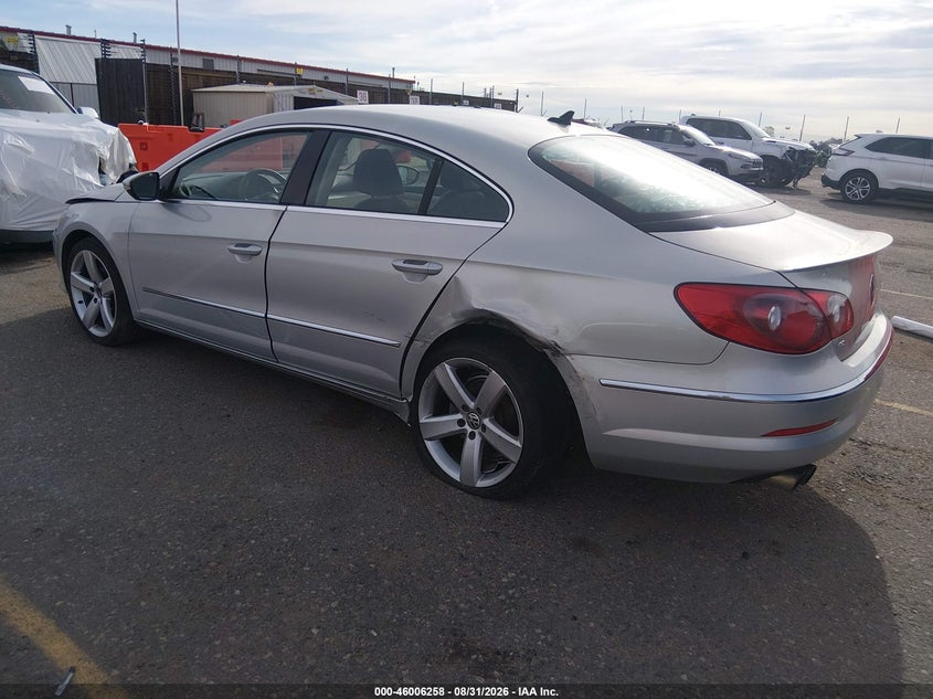 VOLKSWAGEN CC 2011 VIN WVWHN7AN1BE722185