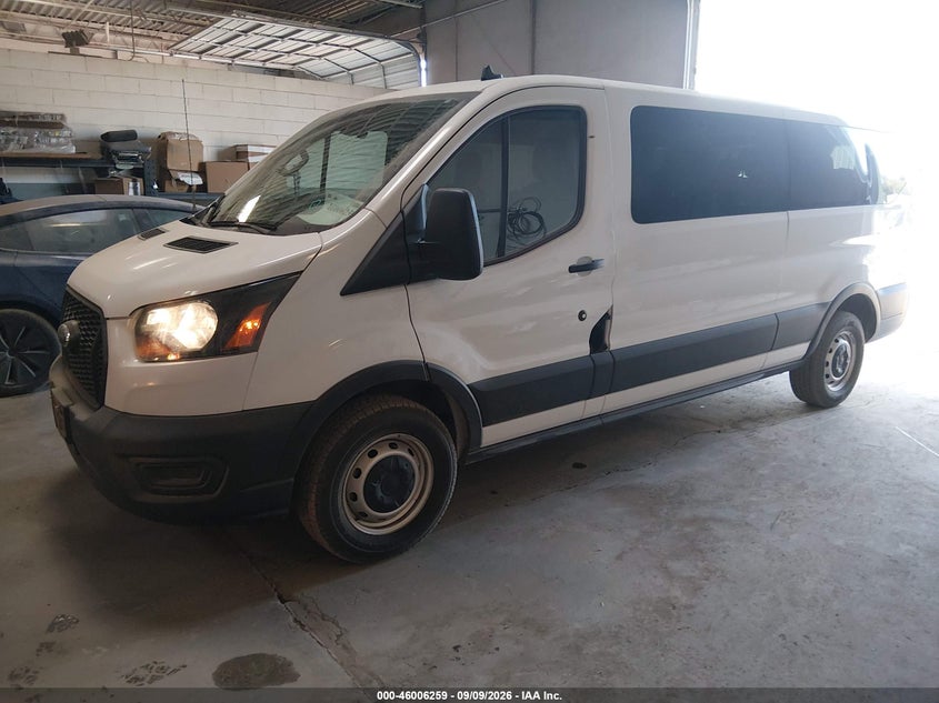 Vin: 1fbax2y87mka90378, lot: 46505635, ford transit-350 passenger van xl 20212
